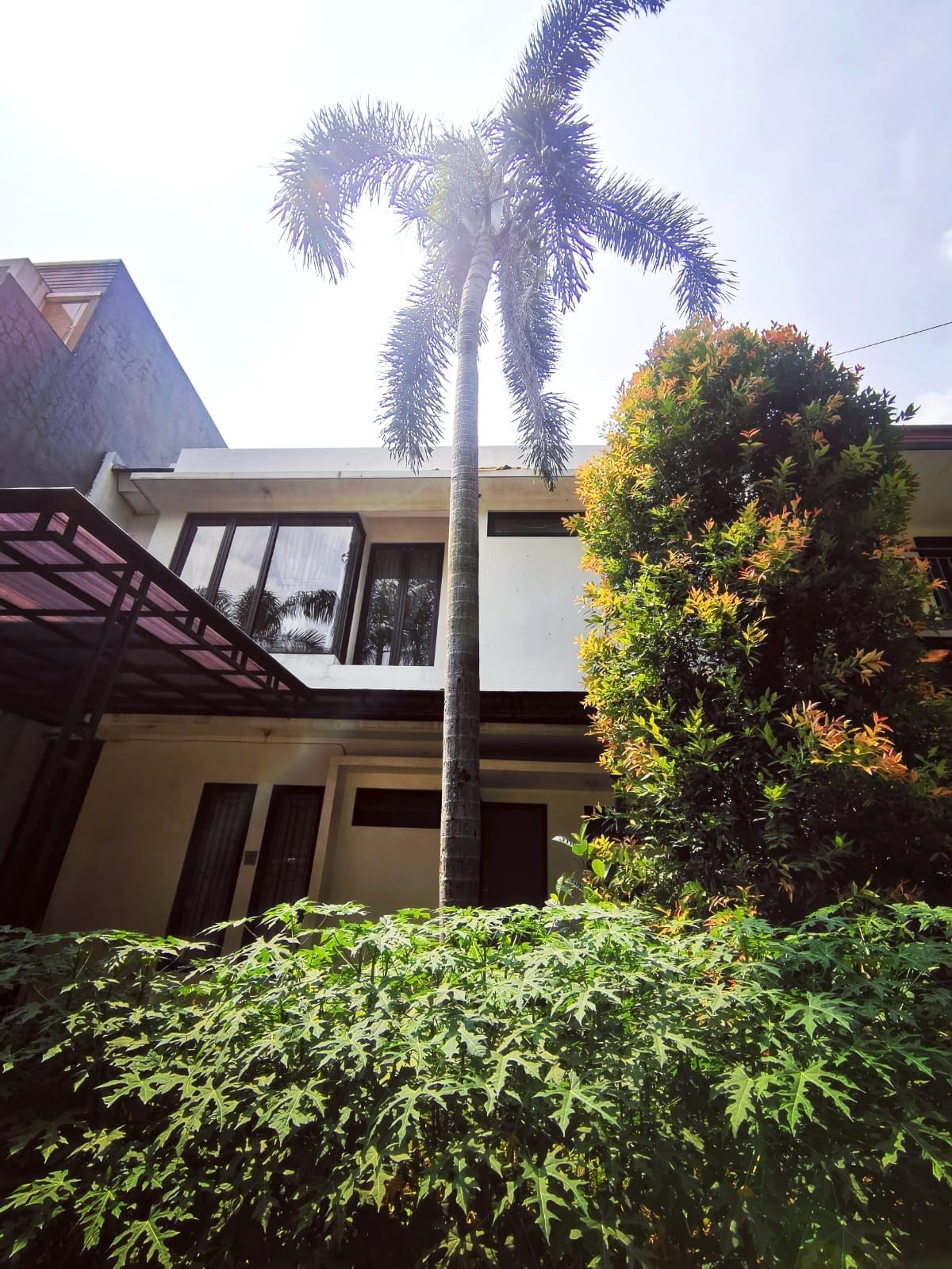 Green 4 bedrooms home in south jakarta permata hijau area